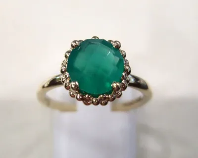 Green Onyx Ring