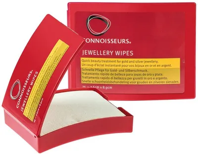 Connoisseurs Jewellery Wipes - Gold and Silver