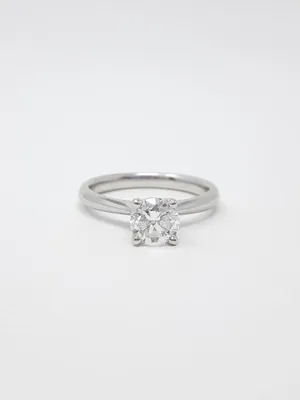 Full Carat Diamond Engagement Ring
