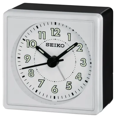 Mika SEIKO Alarm Clock QHE083WLH