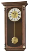 Traditional Elegance Wall Clock with Pendulum and Chime Seiko Wall Clock QXH069BLH