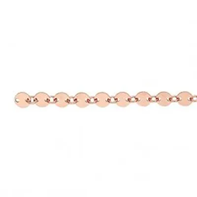 Shaylee Chain, 14/20 Gold Filled Rose Chain by the Inch - Bracelet / Necklace Anklet Permanent Jewellery