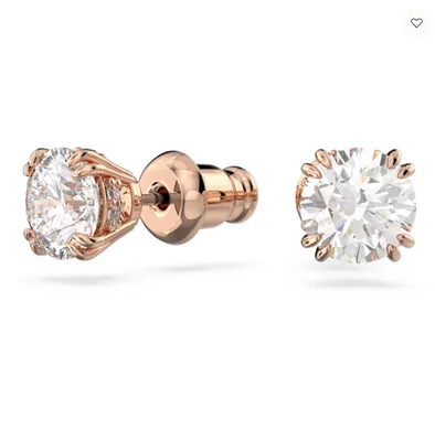 Swarovski Constella Rose Stud Earrings 5638801