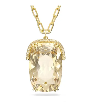 Swarovski Harmonia Pendant, Oversized Crystal, Gold-tone Plated 5646685