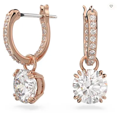 Swarovski Constella Rose Drop Earrings 5639975