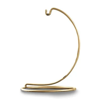 6" Gold Tone Stand Ornament Hanger