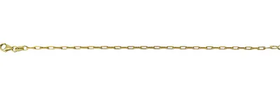 10K Yellow Gold Bracelet, 6.0-6.5"