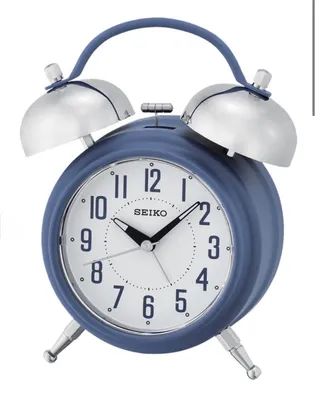 Deux Bell SEIKO Alarm Clock QHK051LLH