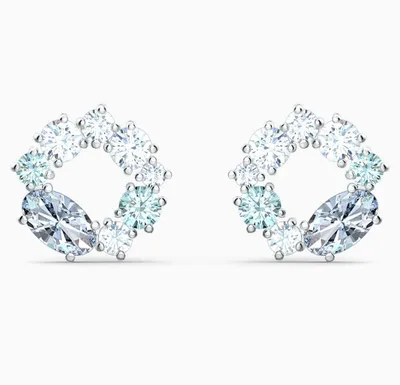 Swarovski Attract Circle Stud Earrings 5570943 - Core