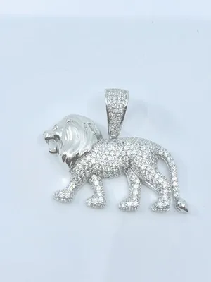 Sterling Silver Lion Charm