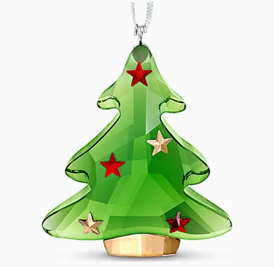 Swarovski Green Christmas Tree Ornament 5544526 - Core