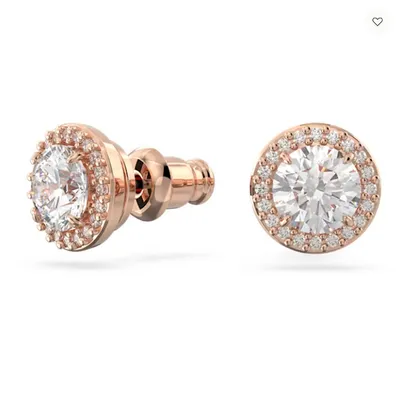 Swarovski Constella Rose Stud Earrings 5636275