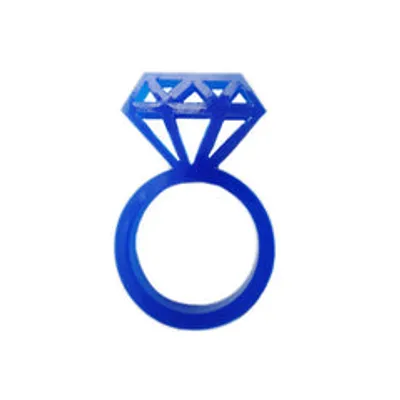 Diamond Laser Cut Ring