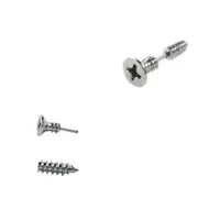 Screw Front and Back Earrings