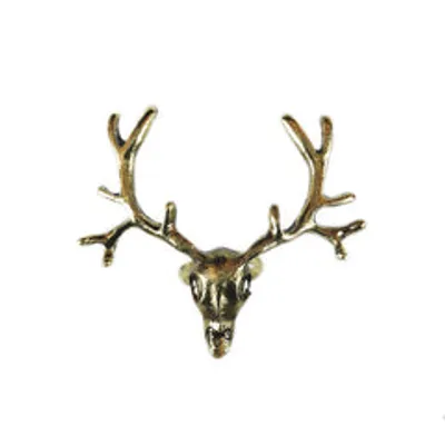 Vintage Moose Skull Ring