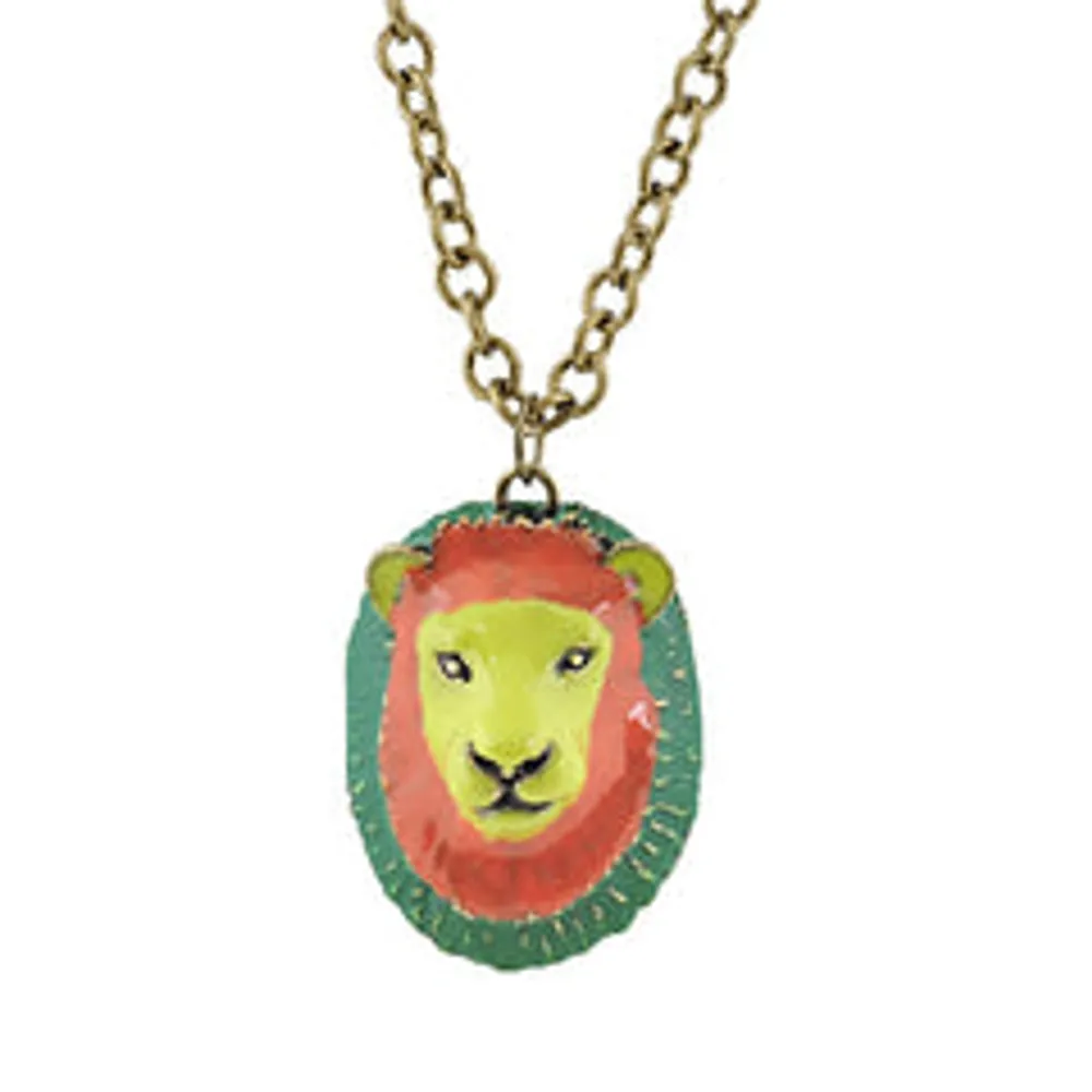 Lion Head Necklace