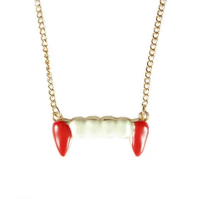 Vampire Fangs Necklace