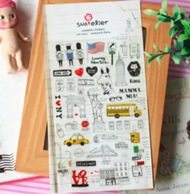 Suatelier Sticker: New York Diary