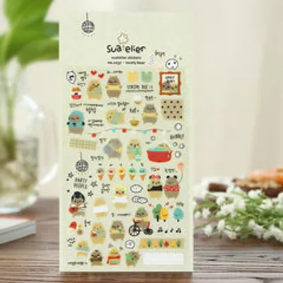 Suatelier Sticker: Lovely Bear