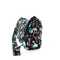 "What a Square" Cat Day of the Dead Messenger Bag