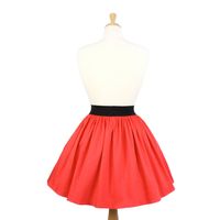 "Lindy" Coral Red Skirt