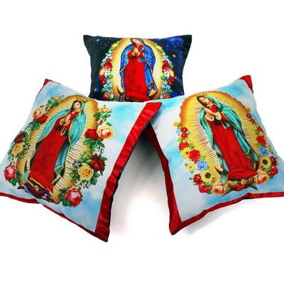 Virgin Mary Throw Pillows - Select A Style