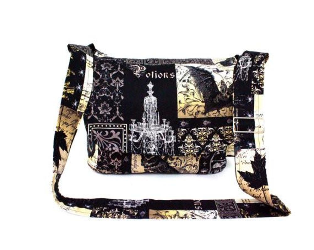 "What a Square" Nevermore Messenger Bag