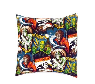 Hollywood Monsters Pillow Cover
