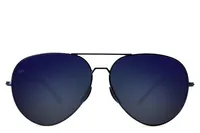 Tangle Free Aviator - Navy Polarized