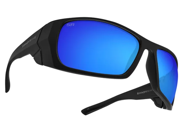 Shady Rays DeepSea Cuda Black Glacier Polarized Sunglasses, 54% OFF