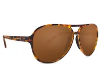 Aviator Crossover  - Amber Tortoise Polarized