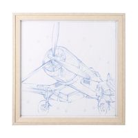 Airplane Mechanical Sketch Series