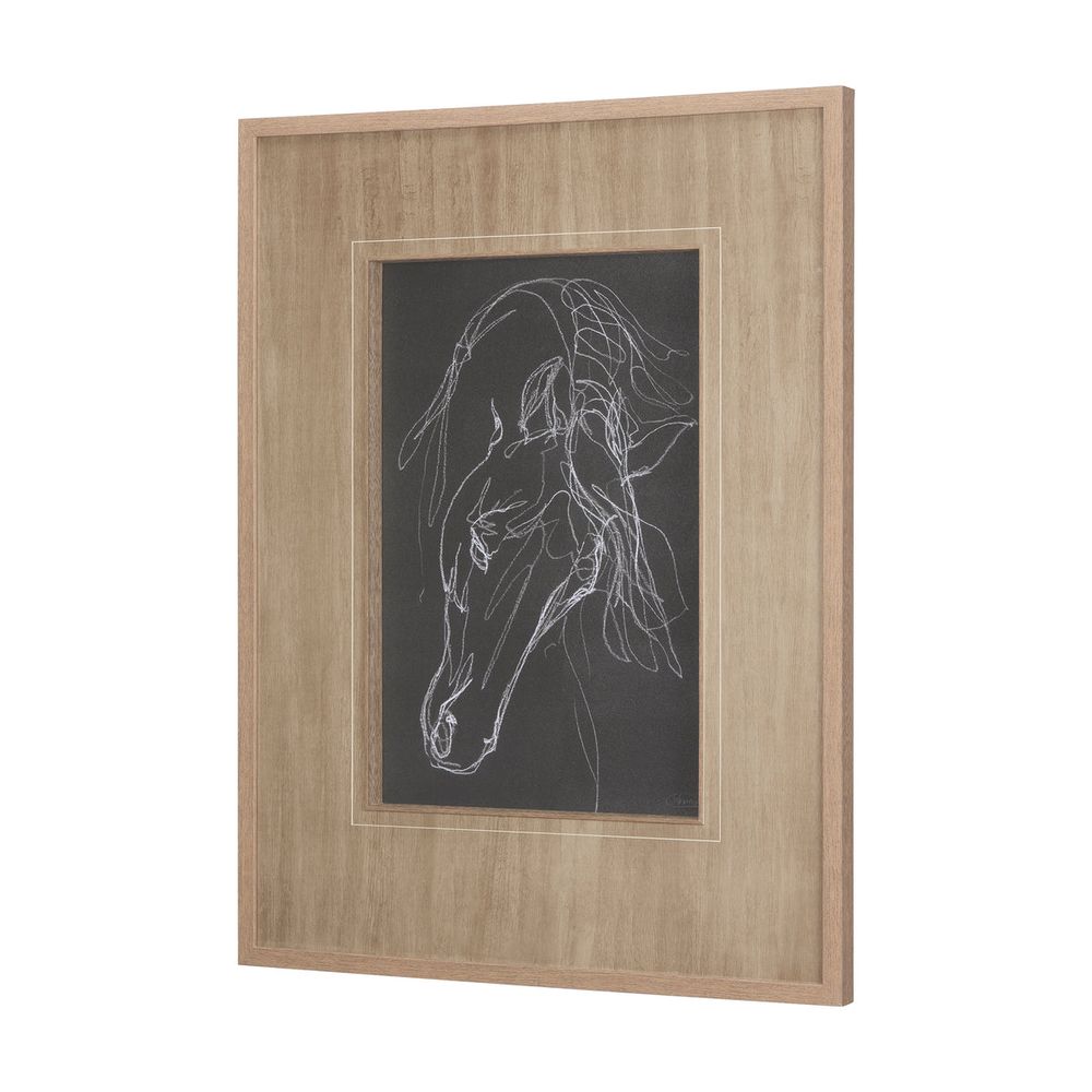 Horse Sketch Framed Series