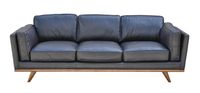 Las Vegas Aria Sofa - Charme Black Leather