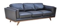 Las Vegas Aria Sofa - Charme Black Leather