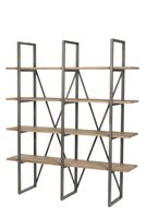 Kenya Large Cain Rack - Salvaged Grey