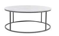 Round Marble Top Coffee Table