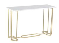 Queens Bridge Console marble top table