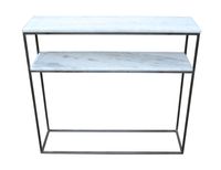 Marble Top Console Table