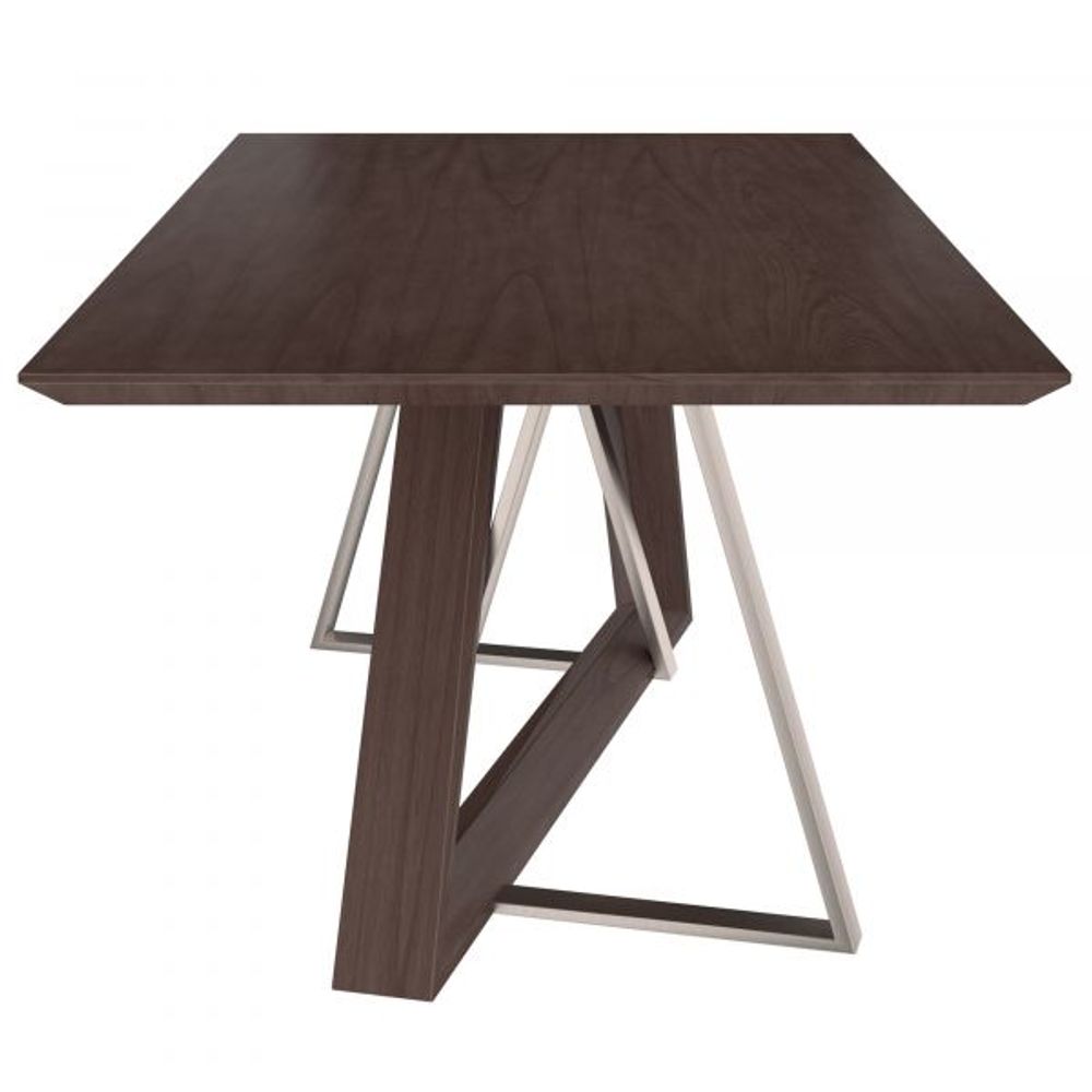 Drake Rectangular Dining Table in Walnut