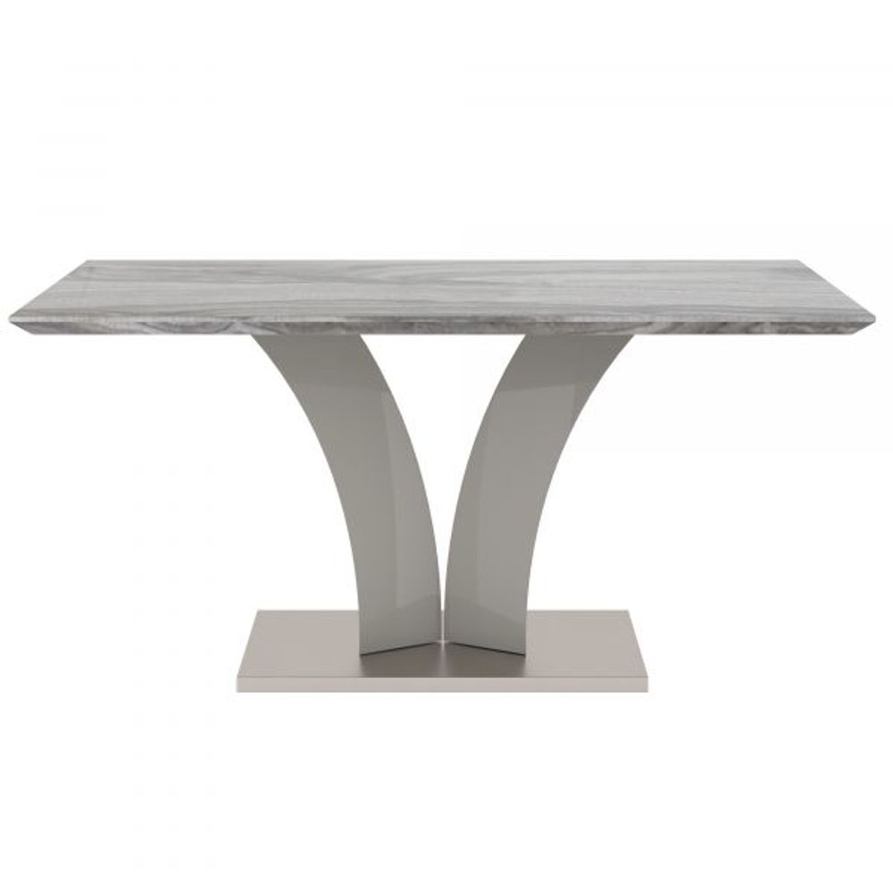 Napoli Rectangular Dining Table in Grey