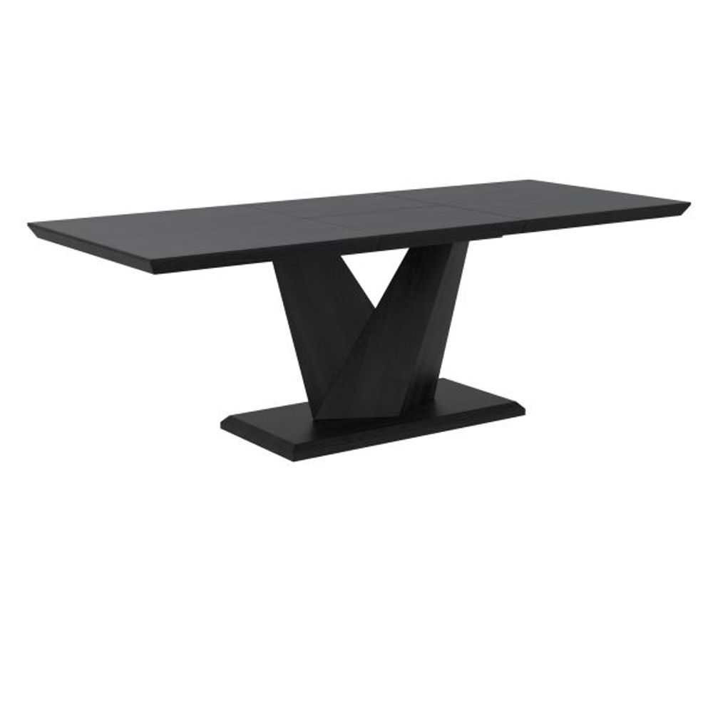 Eclipse Dining Table with Extension in Black