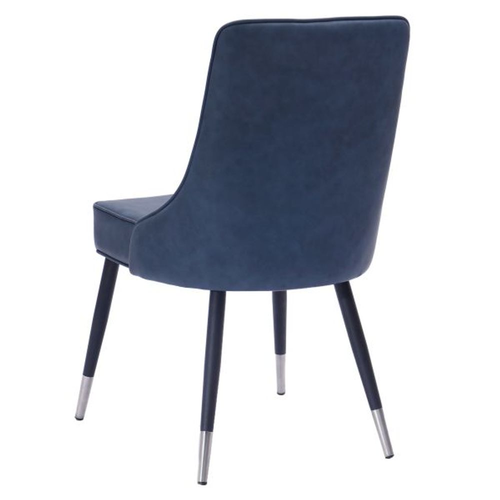 Silvano Side Chair, Set of 2, in Vintage Blue