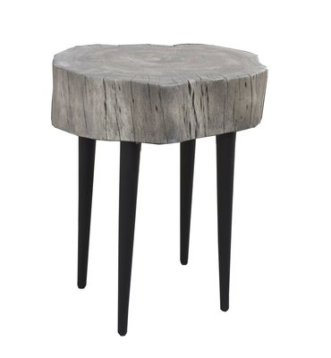 Organic Trunk Bistro Table - Top - Rustic Grey