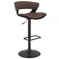 Rover Air Lift Stool in Brown