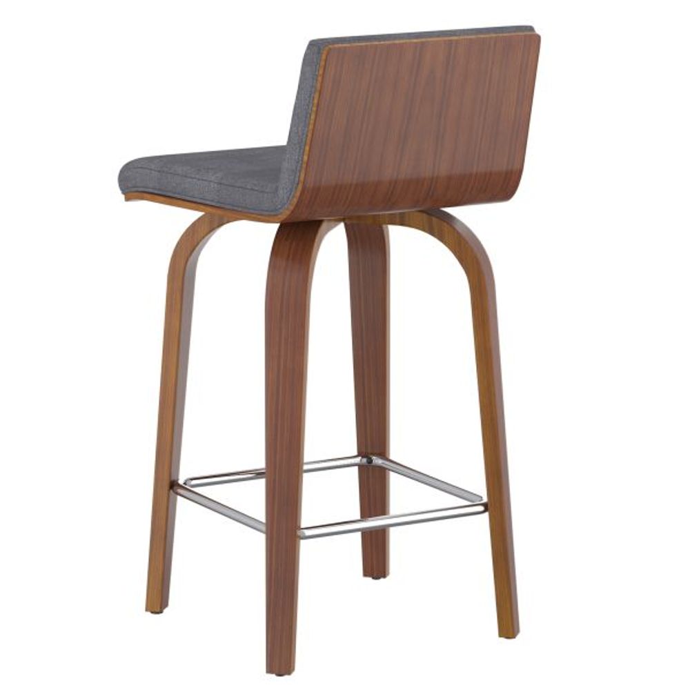 Moreno 26" Counter Stool in Charcoal