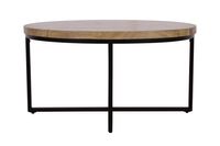 Ames Round Wooden Coffee Table