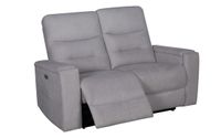 Roche  Power Recliner Loveseat- Light Grey