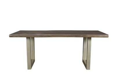 TAJ Large Dining Table - Vinegar Matte (94 x 40)