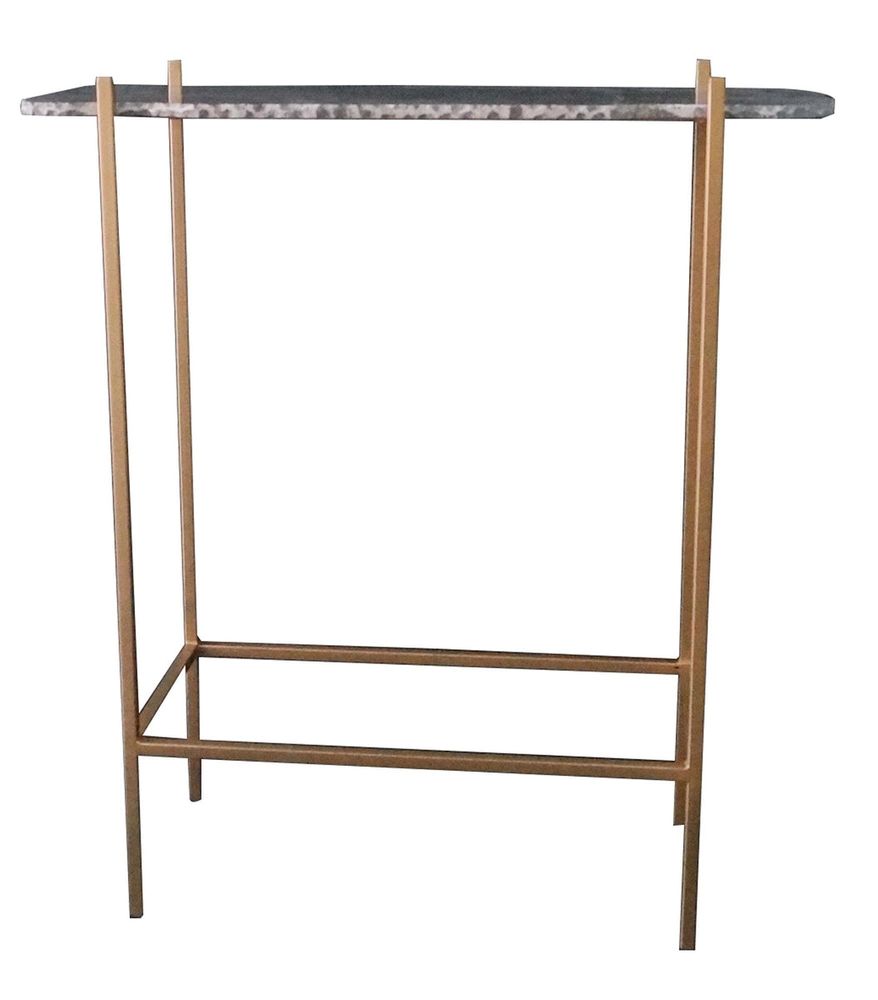 Earth Wind & Fire Marble Console Table - Grey